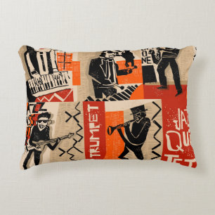 Almofada Decorativa Poster vintage Legal Jazz