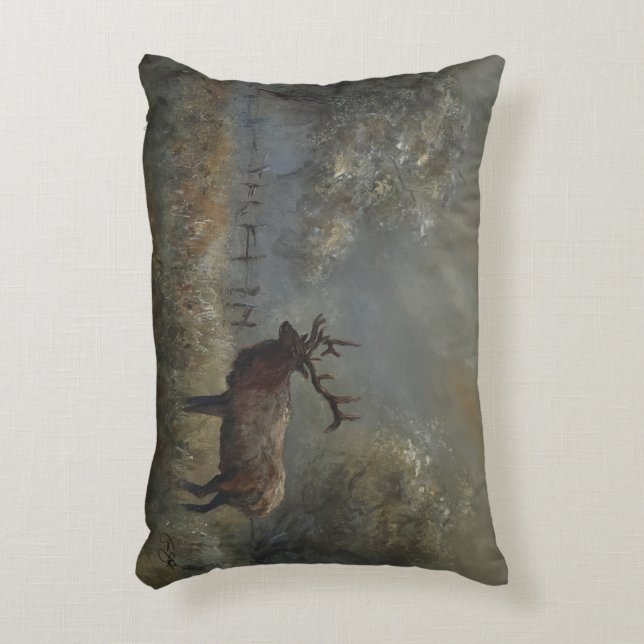 Almofada Decorativa Prado do Alce (Frente(Vertical))