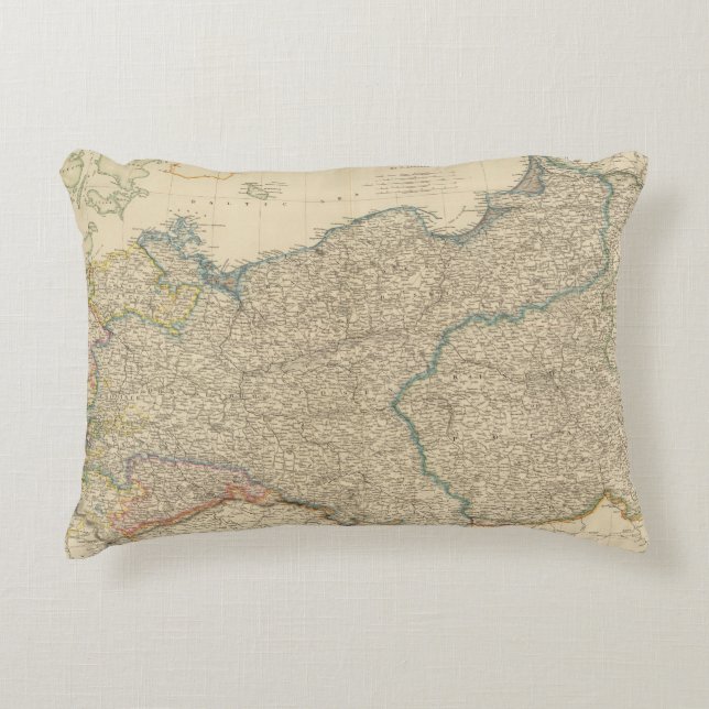 Almofada Decorativa Prússia, Polônia (Frente)