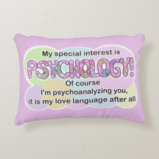 Almofada Decorativa Psicologia da Linguagem do Amor com Travesseiros (