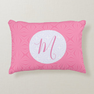 Almofada Decorativa Quadrados Ondulados Rosa Claro Personalizar Inicia