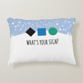 Almofada Decorativa Qual é o seu signo
