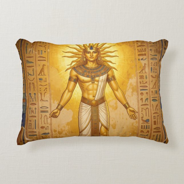 Almofada Decorativa Ra – Ägyptischer Sonnengott´2 (Frente)