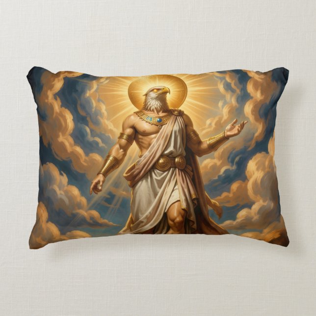 Almofada Decorativa Ra – Egyptian Sun God (Frente)