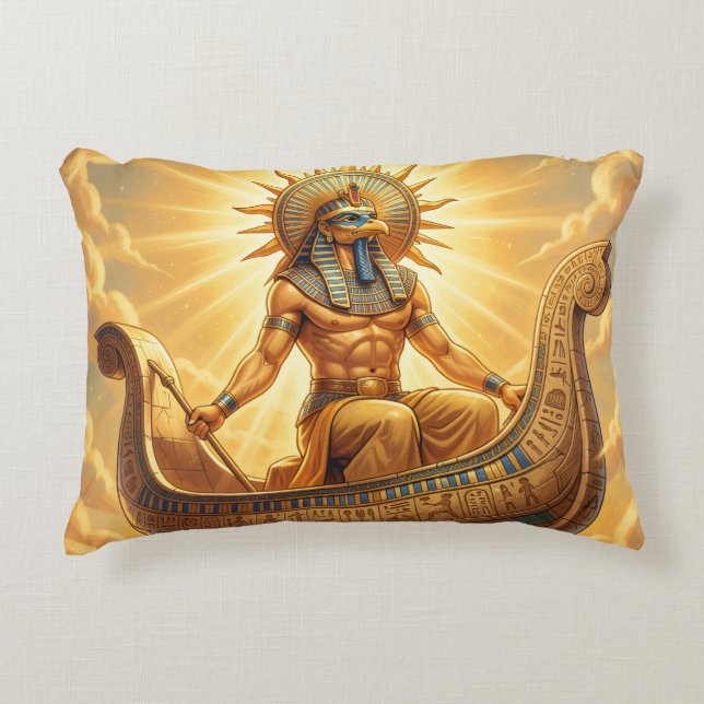 Almofada Decorativa Ra – Egyptian Sun God´3´ (Frente)