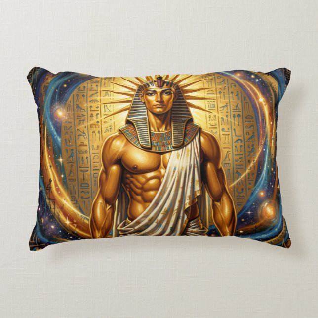 Almofada Decorativa Ra – Egyptian Sun God´4 (Frente)