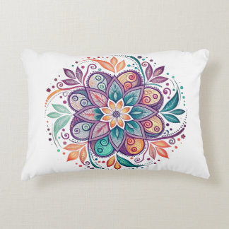 Almofada Decorativa “Radiant Harmony Mandala"