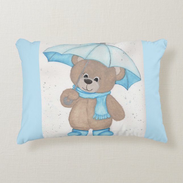 Almofada Decorativa Rainy Daze Teddy Bear (Frente)