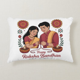 Almofada Decorativa Raksha Bandhan Accent Pillow