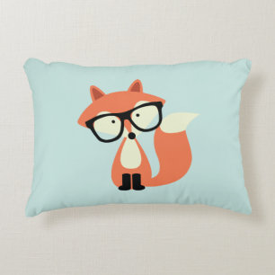 Almofada Decorativa Raposa Vermelha Hipster