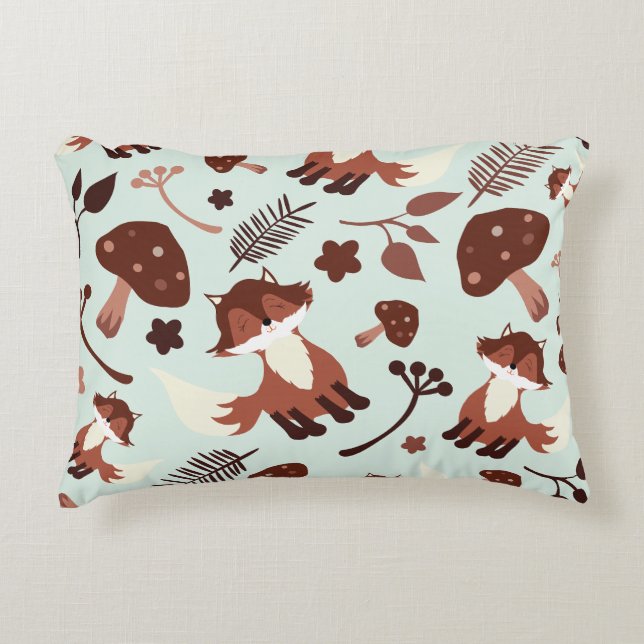 Almofada Decorativa Raposa Whimsical (Frente)