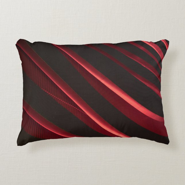 Almofada Decorativa Red and black logo (Frente)