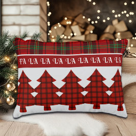 Almofada Decorativa Red Black Green Cozy Tartan