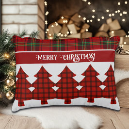 Almofada Decorativa Red Black Green Cozy Tartan