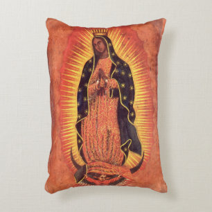 Almofada Decorativa Religião Vintage Virgem Maria Nossa Senhora de Gua