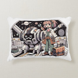 Almofada Decorativa Reparação de ferramentas mecânicas para robôs meni