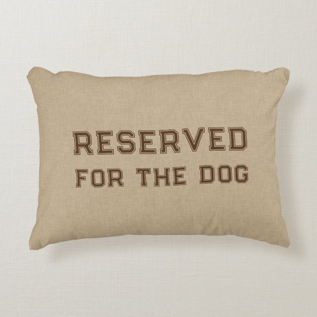 Almofada Decorativa Reservado Para A Impressão De Textura De Linen De  (Frente)