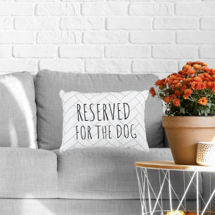 Almofada Decorativa "Reservado Para O Cão"