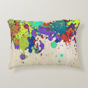 Almofada Decorativa RESPINGO ENGRAÇADO DA COR MIM + suas ideias