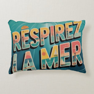 Almofada Decorativa Respirador la Mer