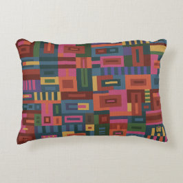 Almofada Decorativa Retângulo de Padrão de Filtro de Cabina de Log