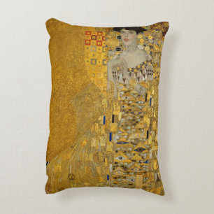 Almofada Decorativa Retrato de Adele Bloch-Bauer I por Gustav Klimt