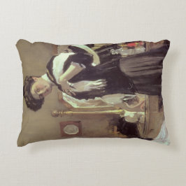 Almofada Decorativa Retrato de Henrietta Hirshmann, 1907