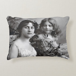 Almofada Decorativa Retrato eterno de Mãe e Filha