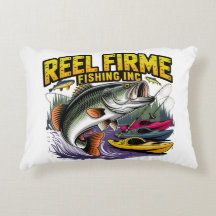 Retro "Reel Firme Fishing Inc" Bass & Kayak Lombar