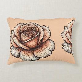 Almofada Decorativa "Reverie Rosa: Elegância para seus sonhos"