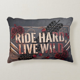 Almofada Decorativa ride hard live wild