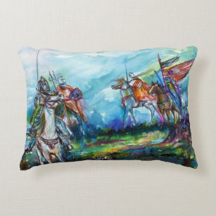 Almofada Decorativa RIDERS NA TEMPESTADE Cavaleiros Medievais