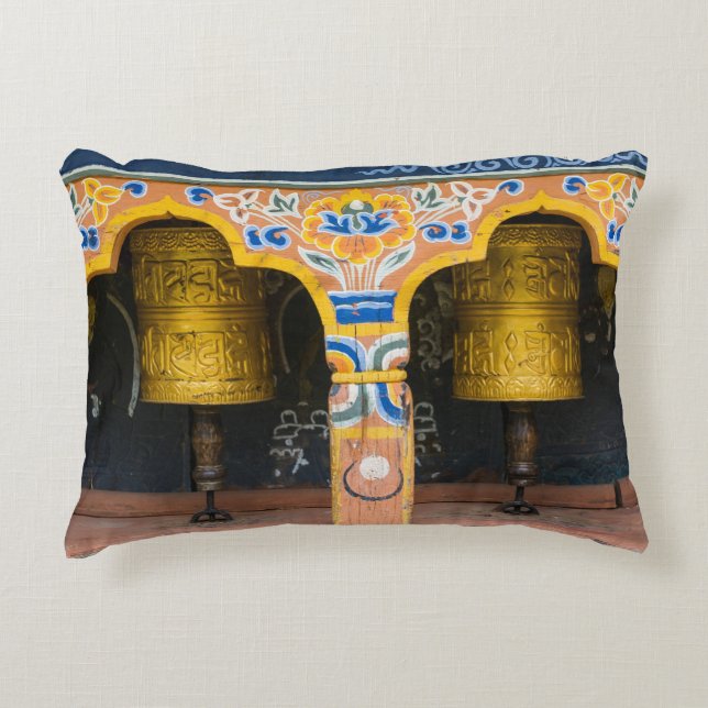 Almofada Decorativa Rodas de Oração (Frente)