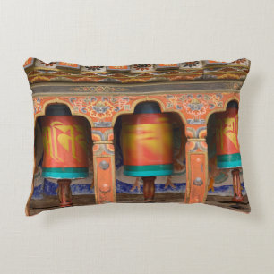 Almofada Decorativa Rodas de Oração Giratórias