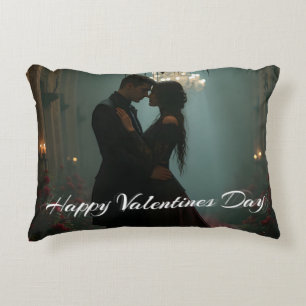 Almofada Decorativa Romance no Rosa para o Dia de os namorados