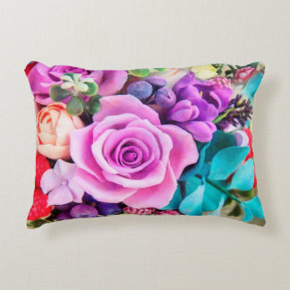 Almofada Decorativa Romantic Rose Flowers Garden