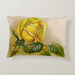 Almofada Decorativa Rosa Trabalho de arte Impressão de Belas Arte Amar