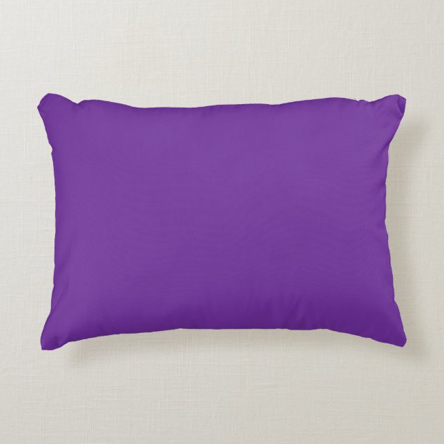 Almofada Decorativa Roxo Sólido (Frente)