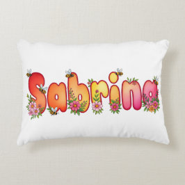 Almofada Decorativa Sabrina - Travesseiro de Abelha Personalizado