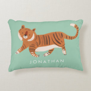 Almofada Decorativa Sala de Bebê de Pequeno Tiger