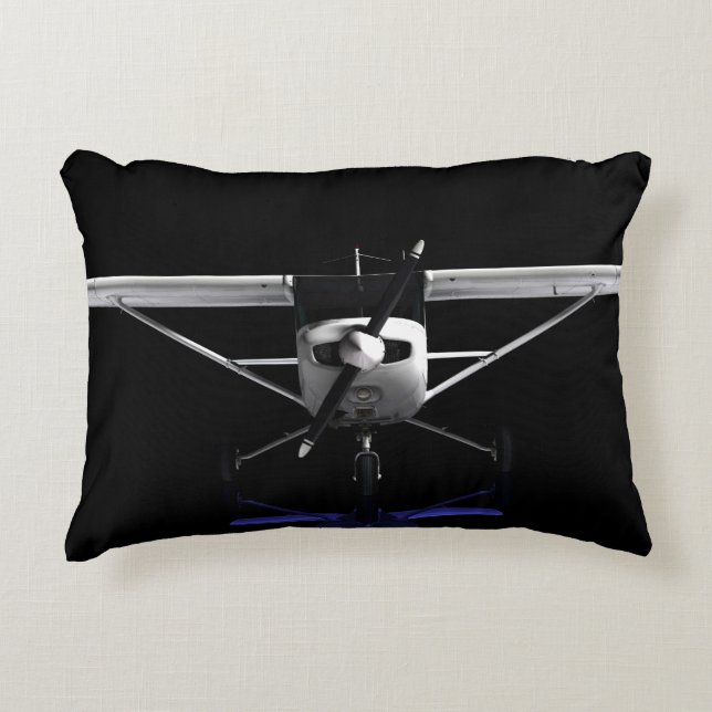Almofada Decorativa Sala de exposições de Cessna 152 (Frente)