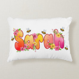 Almofada Decorativa Sarah - Personalized Bee Pillow