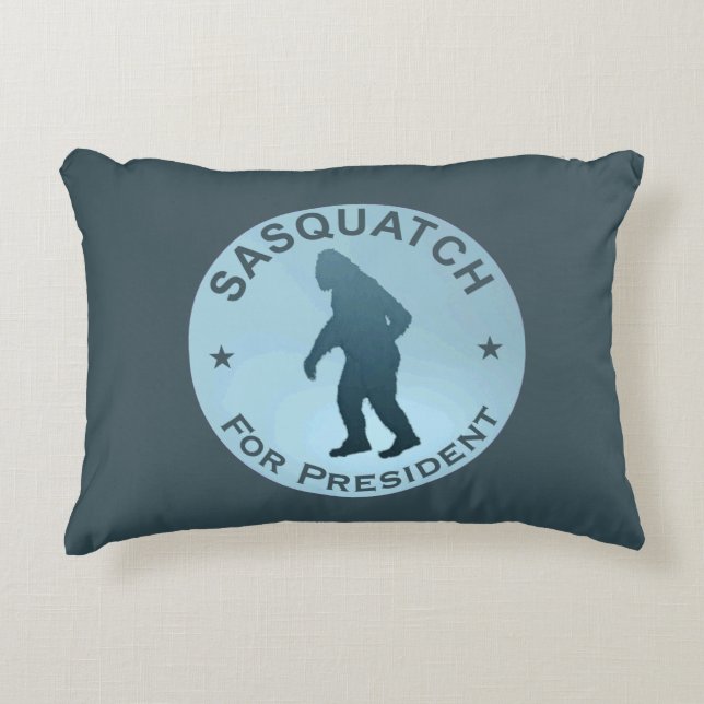 Almofada Decorativa Sasquatch Para Presidente (Frente)