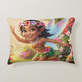 Almofada Decorativa Saudações da Fada Tropical