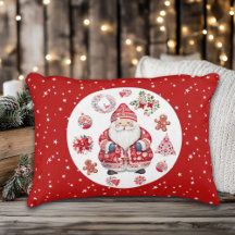 Scandinávia Santa Claus Red
