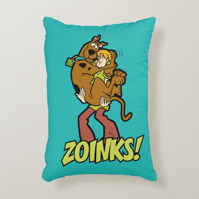 Almofada Decorativa Scooby-Doo e Zoinks Shaggy! (Frente(Vertical))