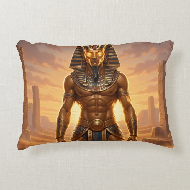 Almofada Decorativa Sekhmet – Löwenköpfige Kriegsgöttin´4 (Frente)