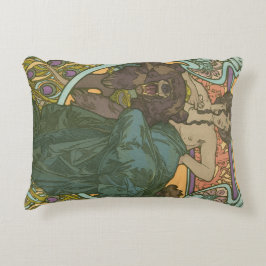 Almofada Decorativa Sem título por Alphonse Mucha (1902)