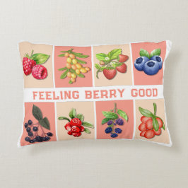 Almofada Decorativa SENTIR BERRY BOM Morango Personalizável