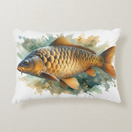 Almofada Decorativa Série Aquarela: Carpa